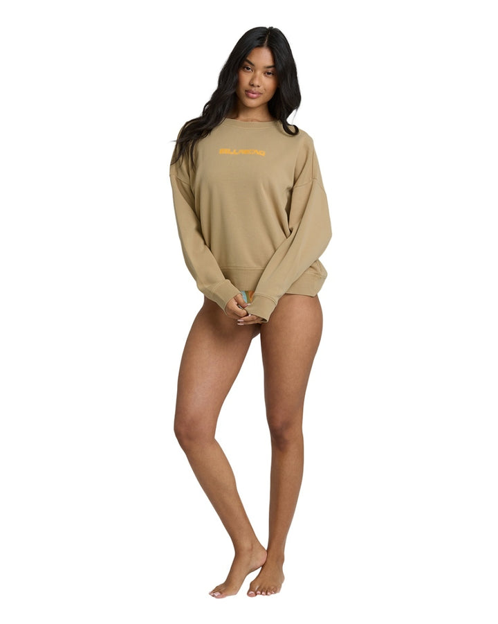 Echo Crew Fleece in Stone