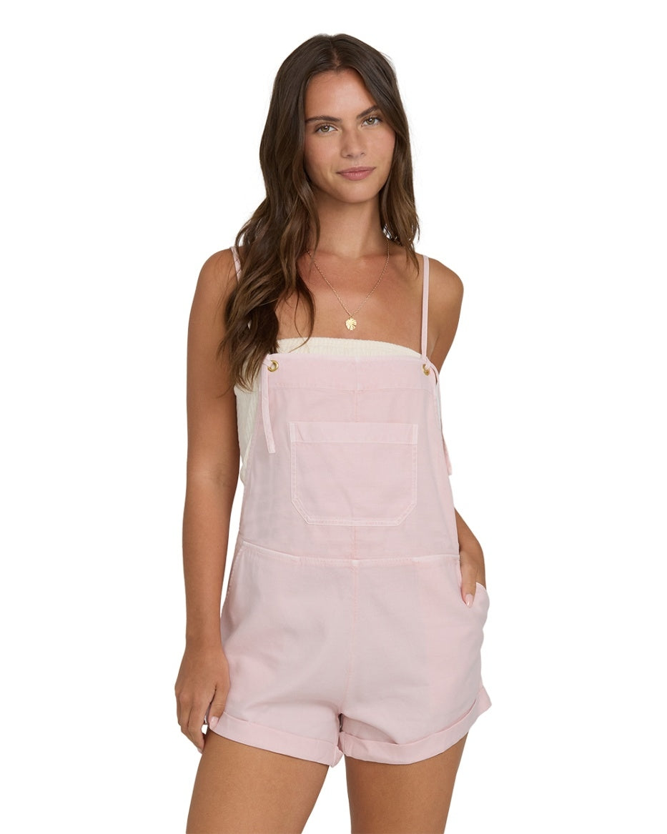 Wild Pursuit Romper in Rosewater