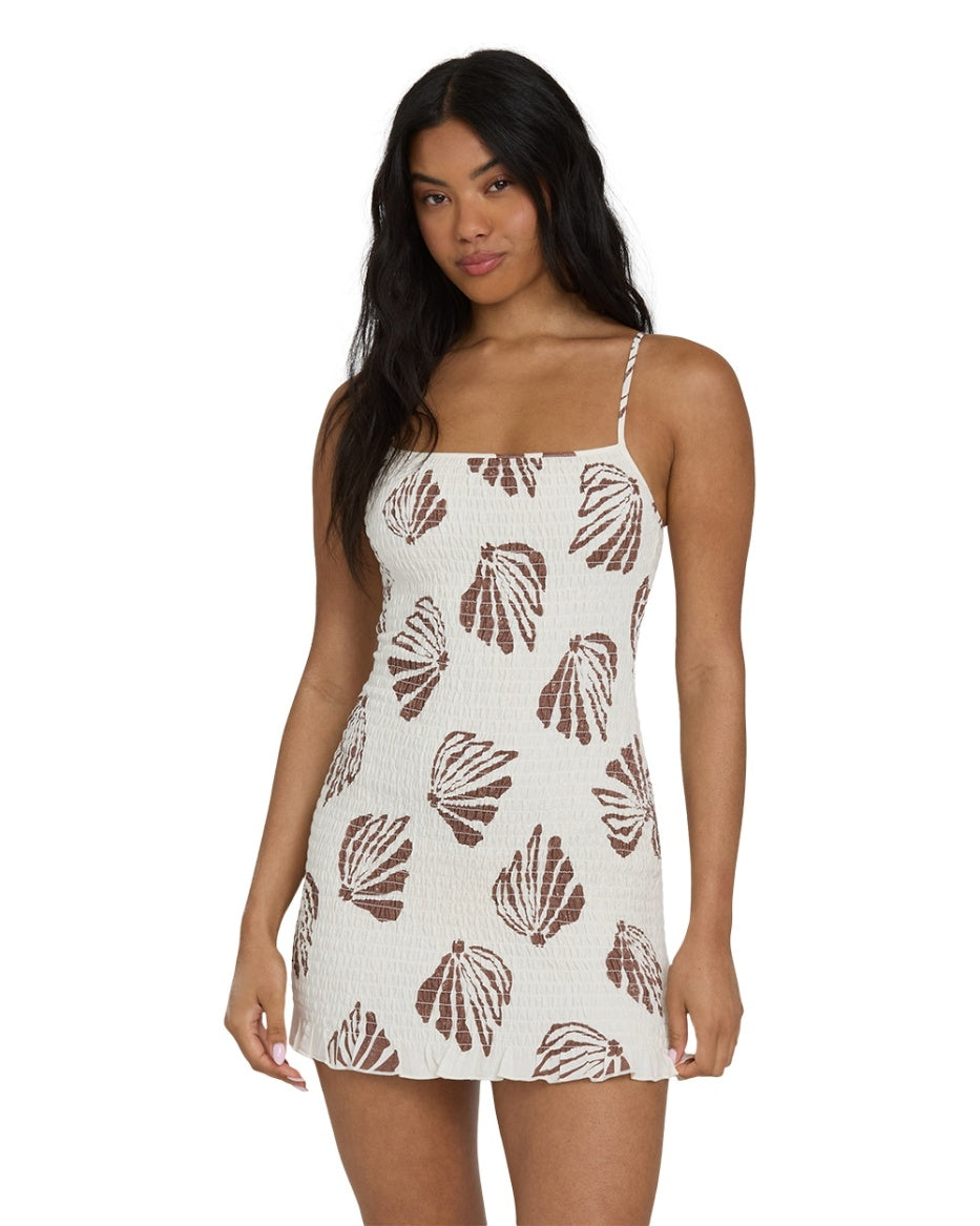 So Bright Mini Dress in Salt Crystal