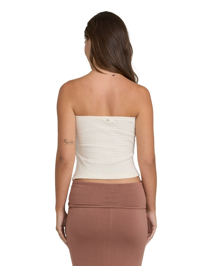 Sweet Coast Tube Top in Whitecap