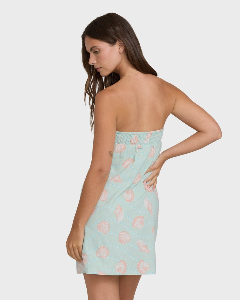 Summer Glow Mini Dress in Agave