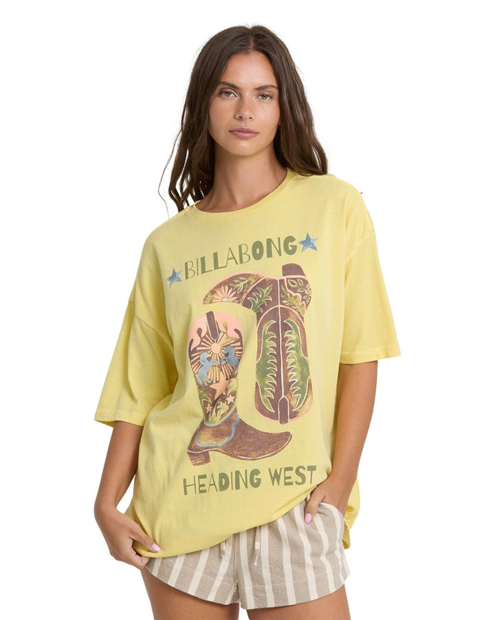Ready To Roam Short Sleeve Tee in Sundress