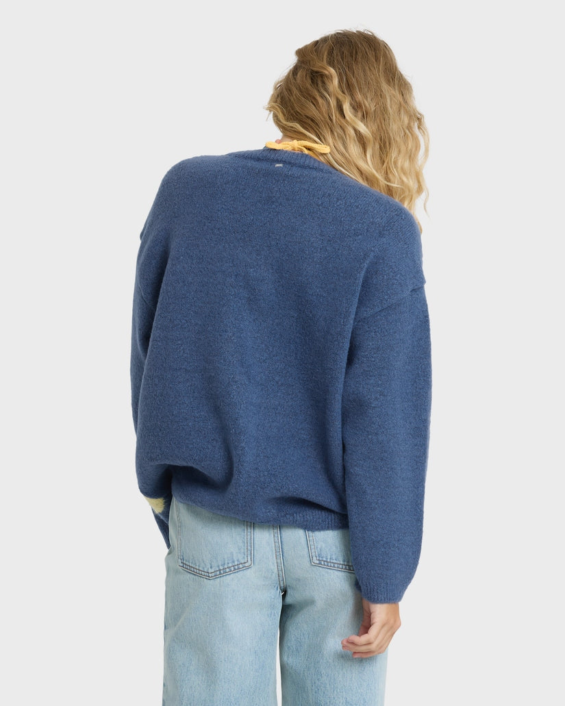 Dixie Cardigan in True Navy