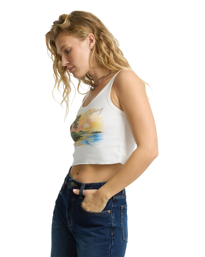 Tropical Dreamin Tank in Salt Crystal