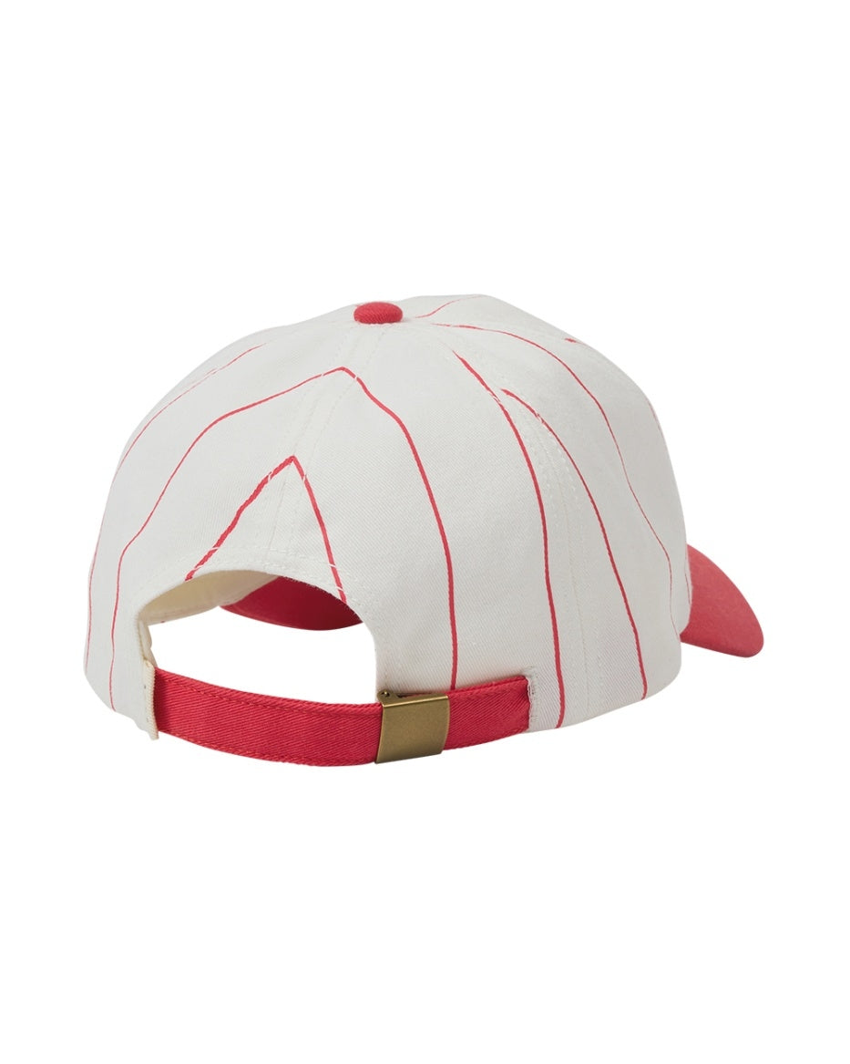 Dad Baseball Cap Twill Rouge Red