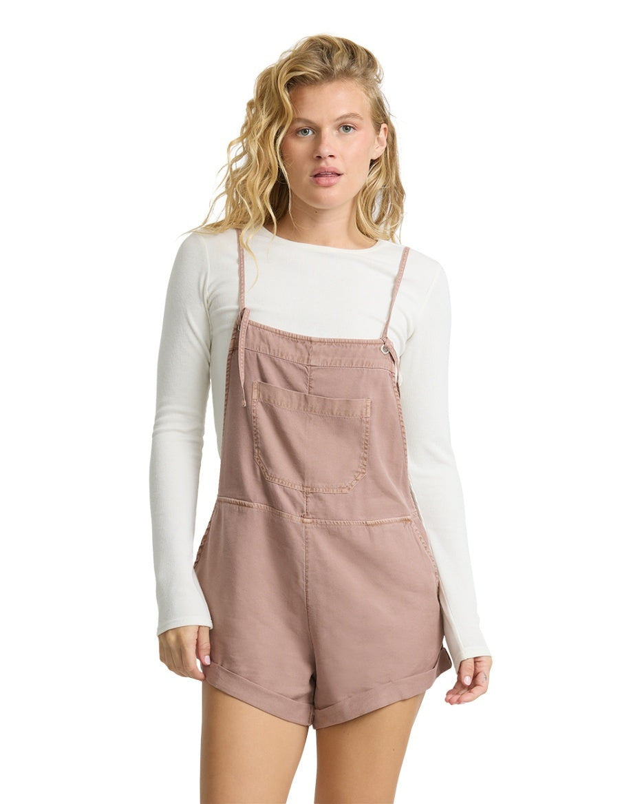 Wild Pursuit Romper in Acorn