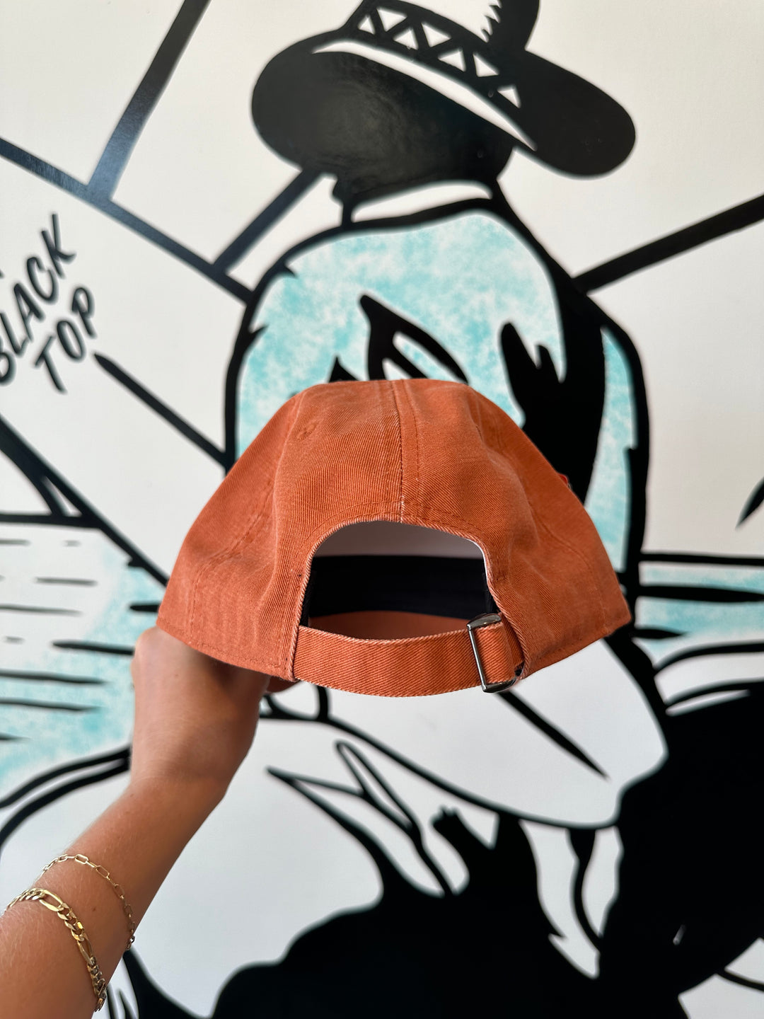 Blacktop Sun Tonal Dad Hat in Terracotta