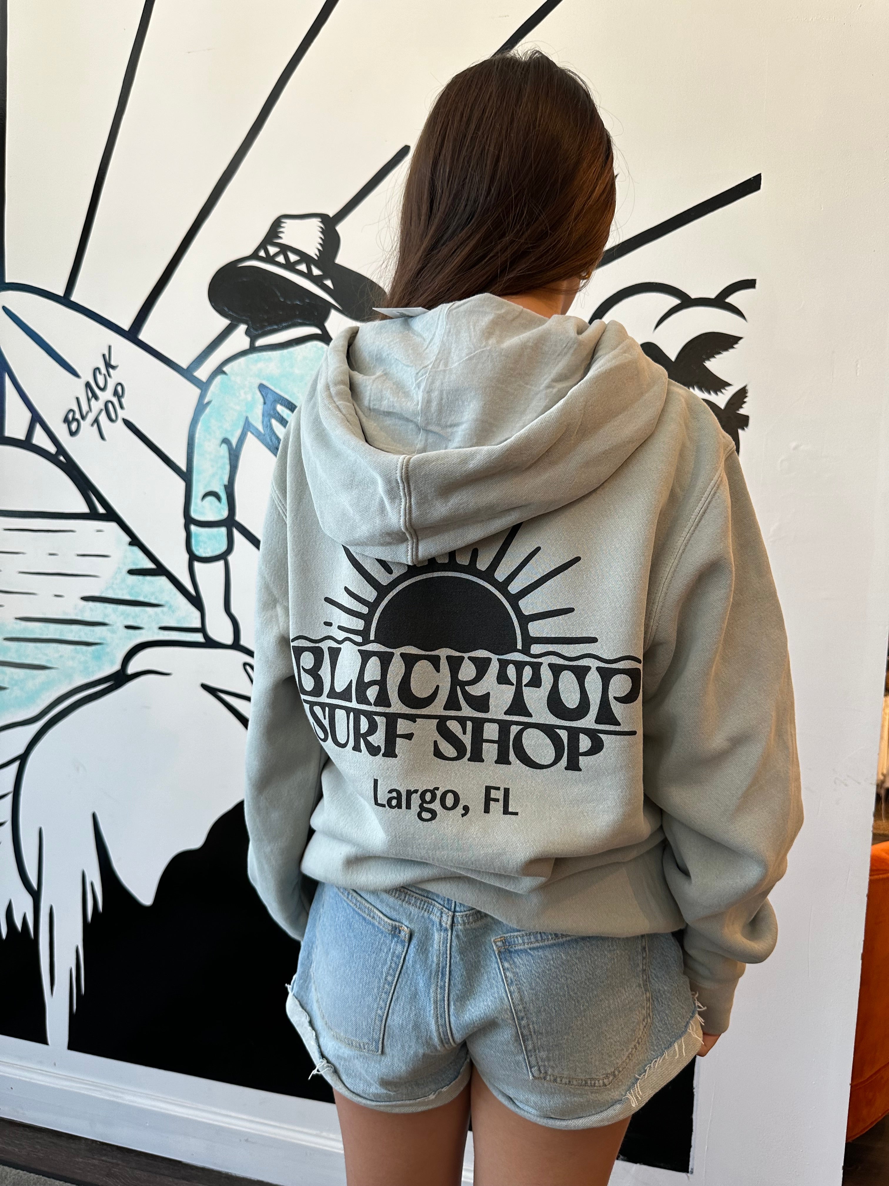 Blacktop Sun Pigment Hoodie in Sage – Blacktop Surf Shop