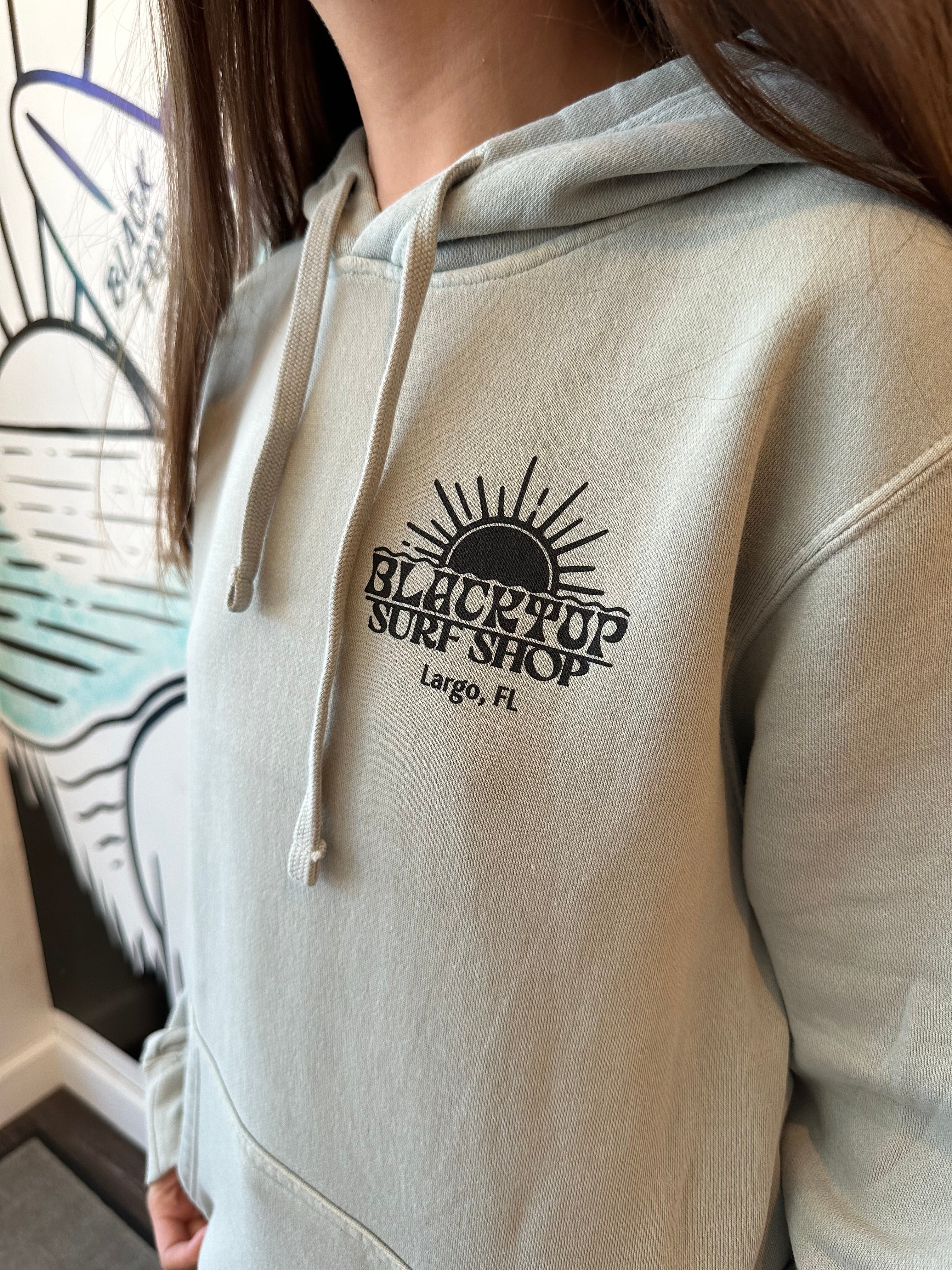 Blacktop Sun Pigment Hoodie in Sage – Blacktop Surf Shop