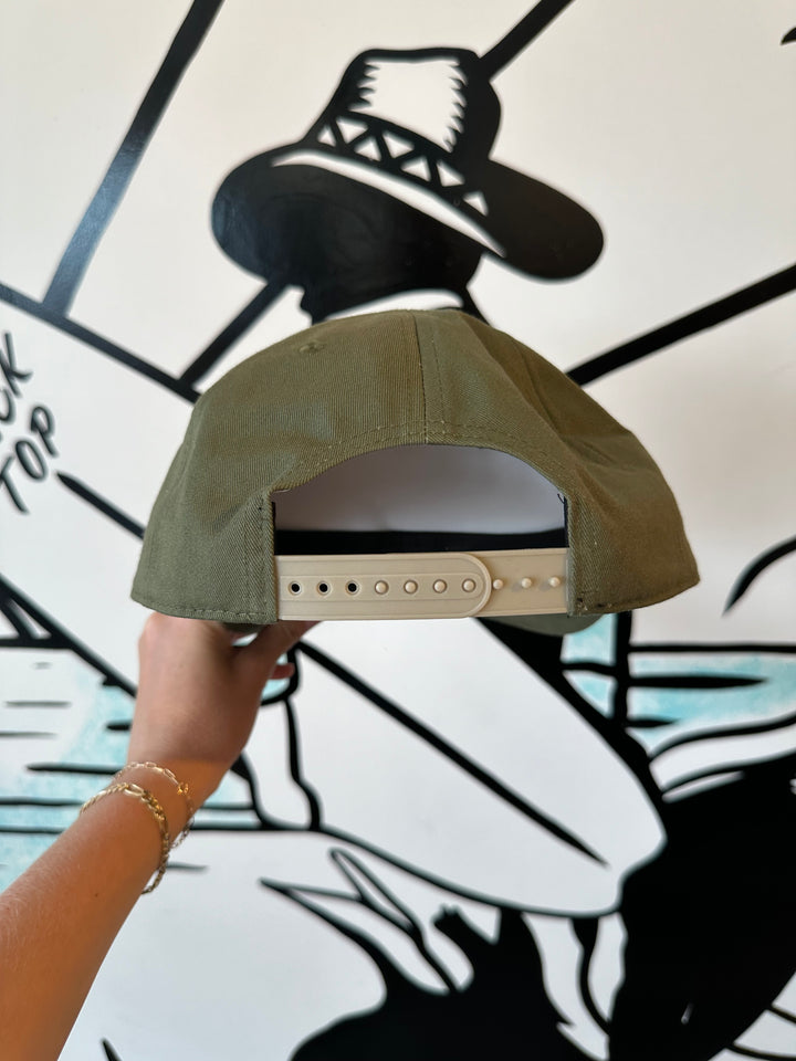 Wayne Patch Hat in Duffle Green