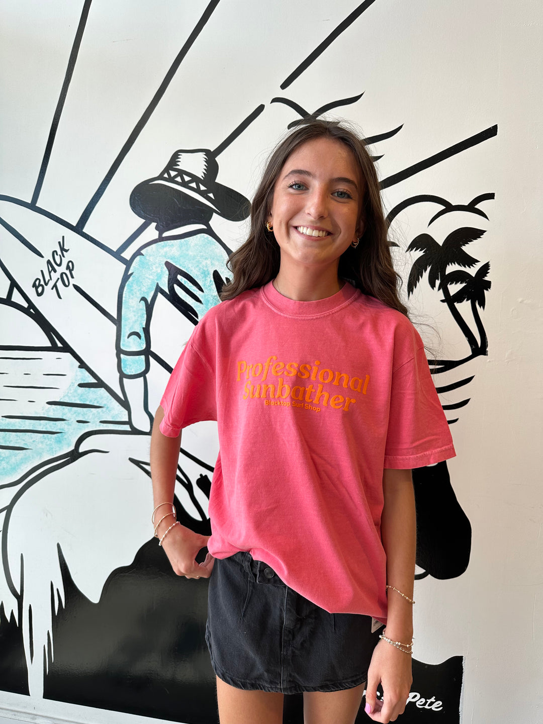 Professional Sunbather Tee in Watermelon