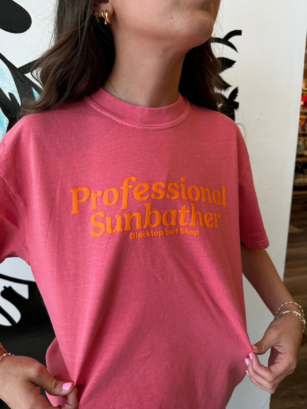 Professional Sunbather Tee in Watermelon