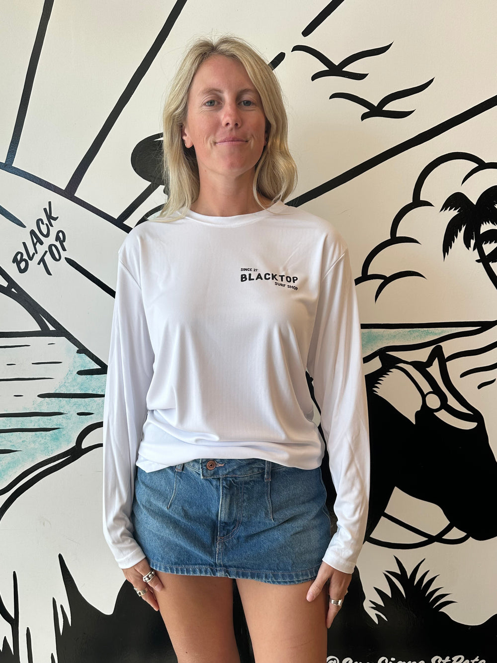 Dada Performance UV Tee in White