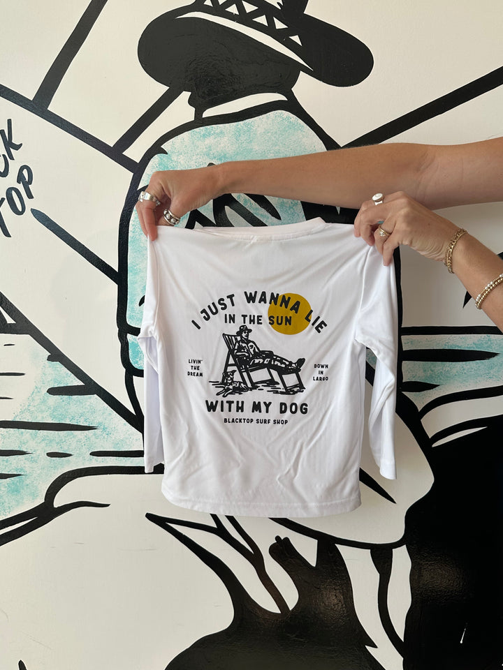 Dada Toddler Performance Tee in White