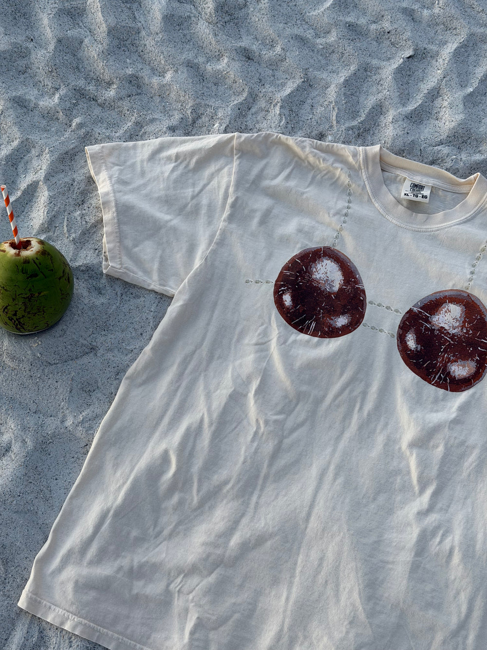 Coconutty Tee in Ivory