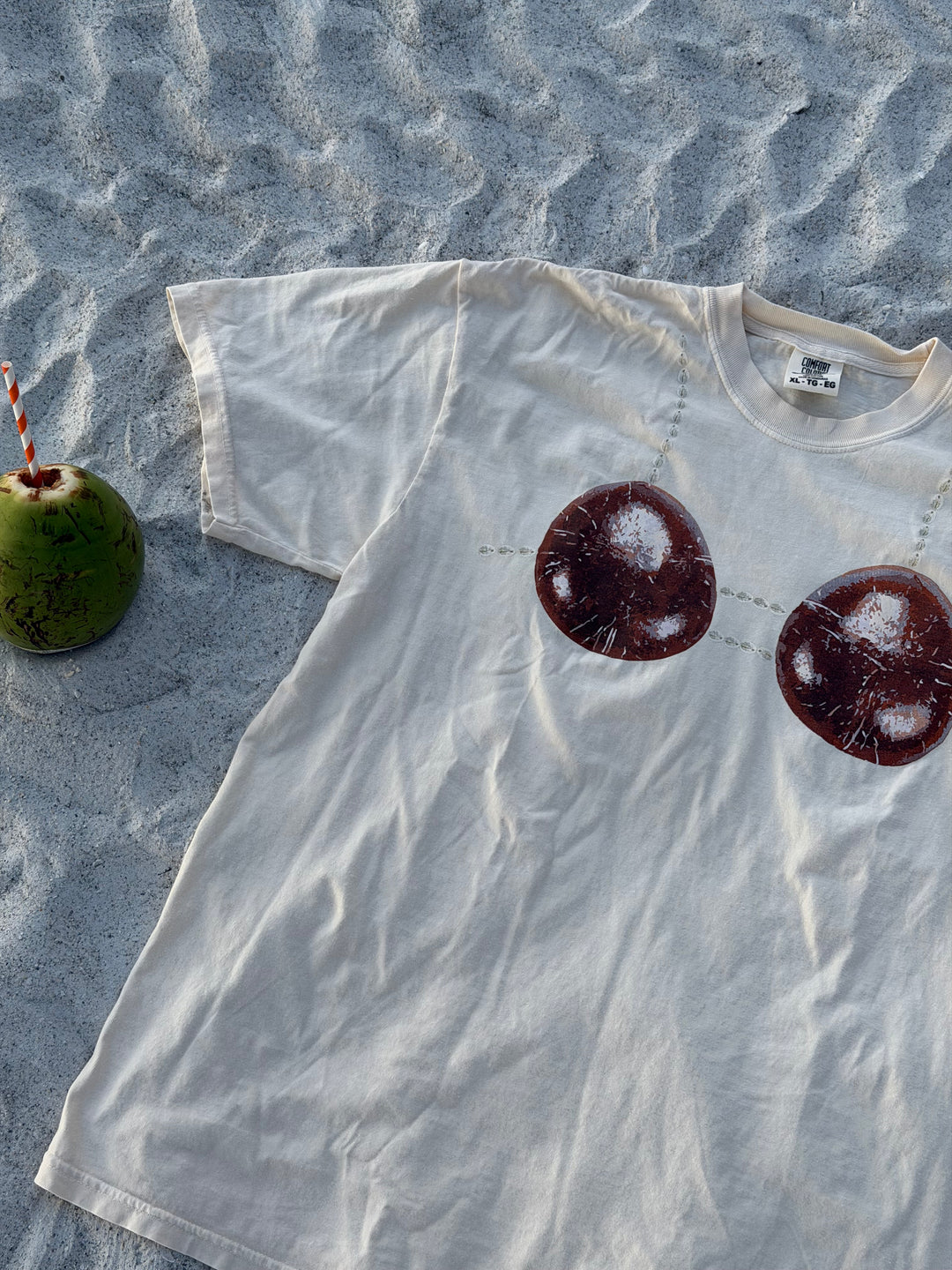 Coconutty Tee in Ivory