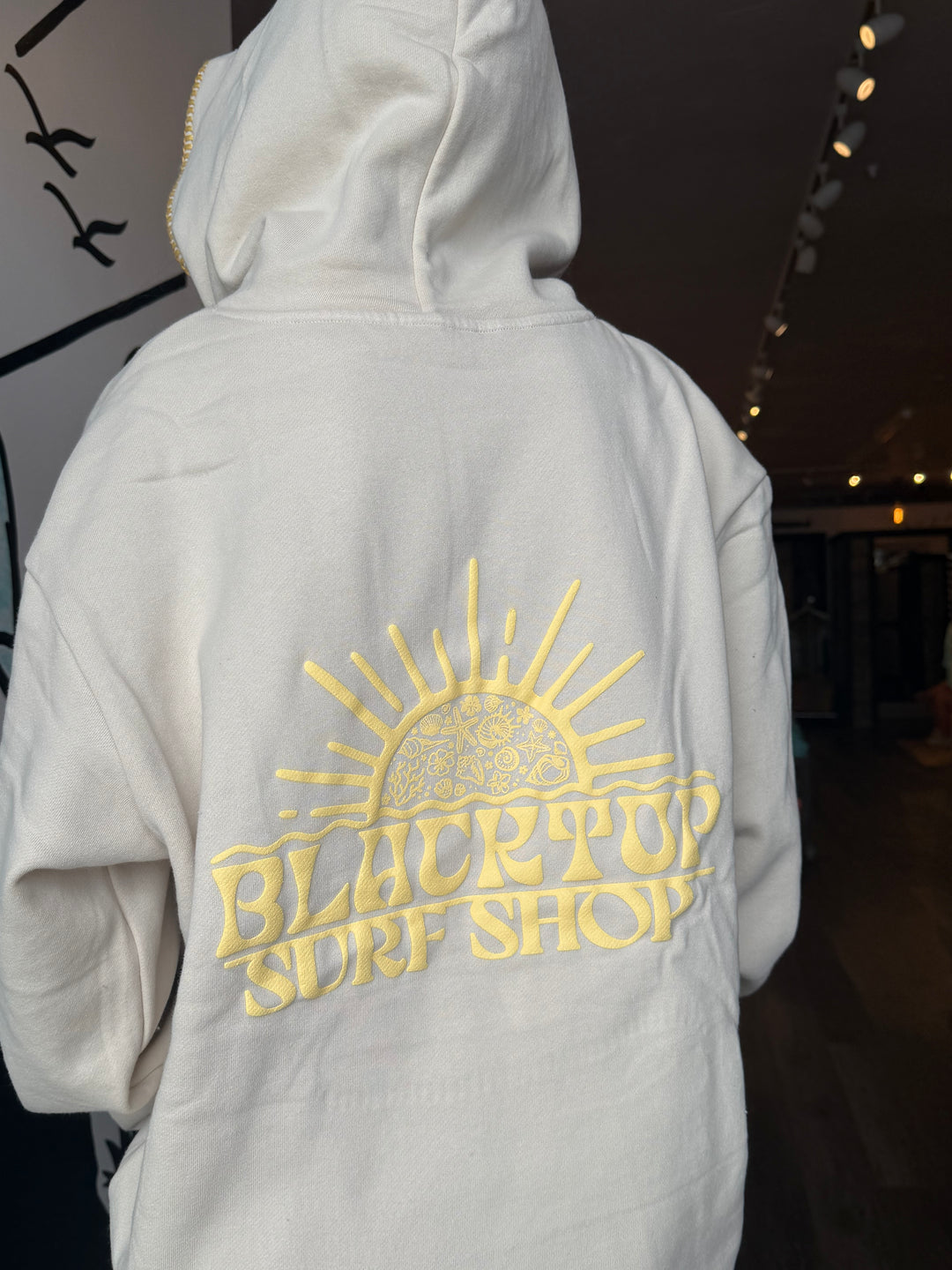 Blacktop Shores Hoodie in Sunshine