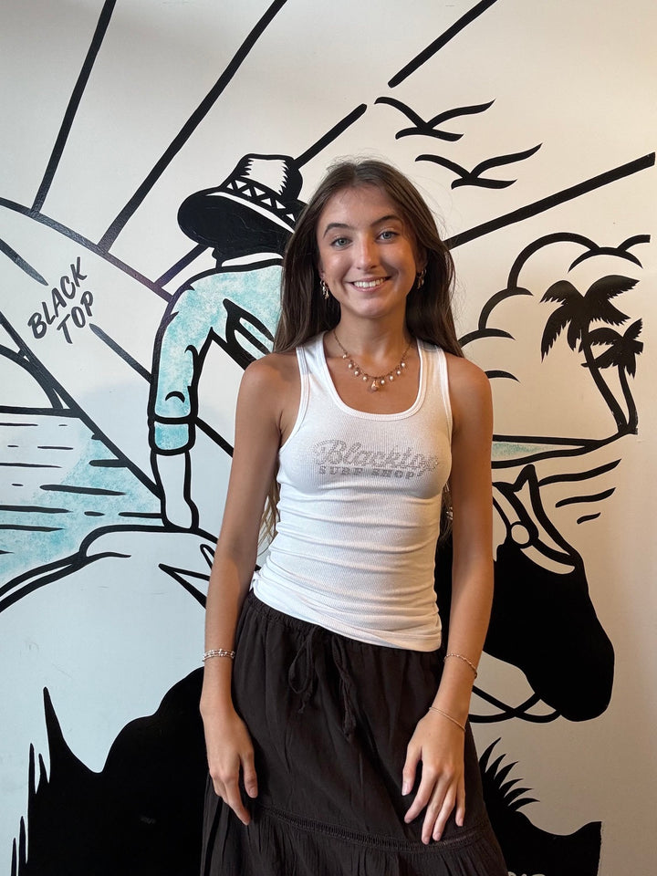Sunglint Tank Top in Diamond
