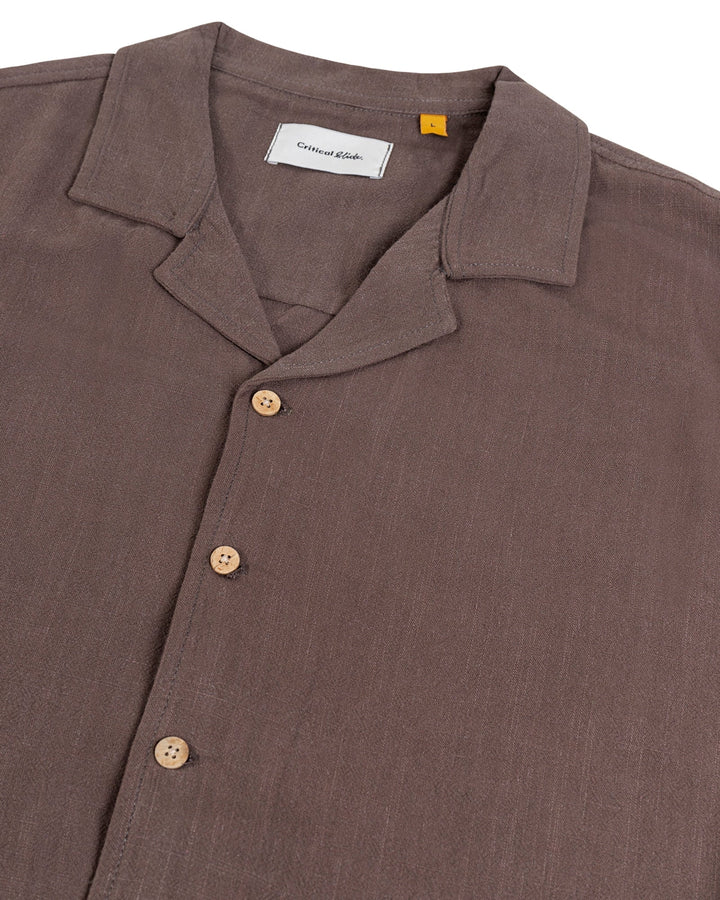 Ernie Resort Shirt in Rock