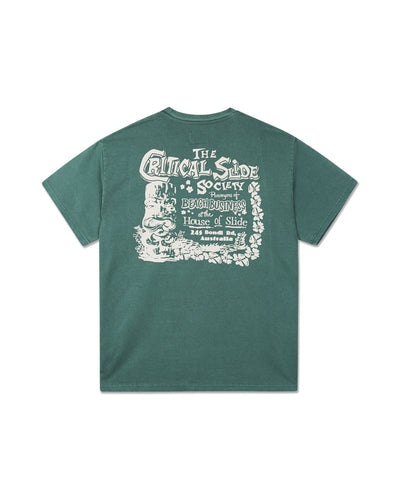 Tiki Tee in Dark Green