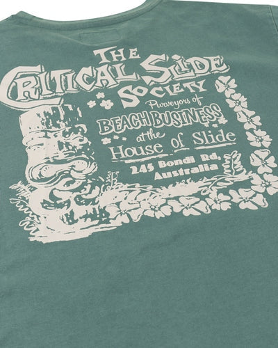 Tiki Tee in Dark Green