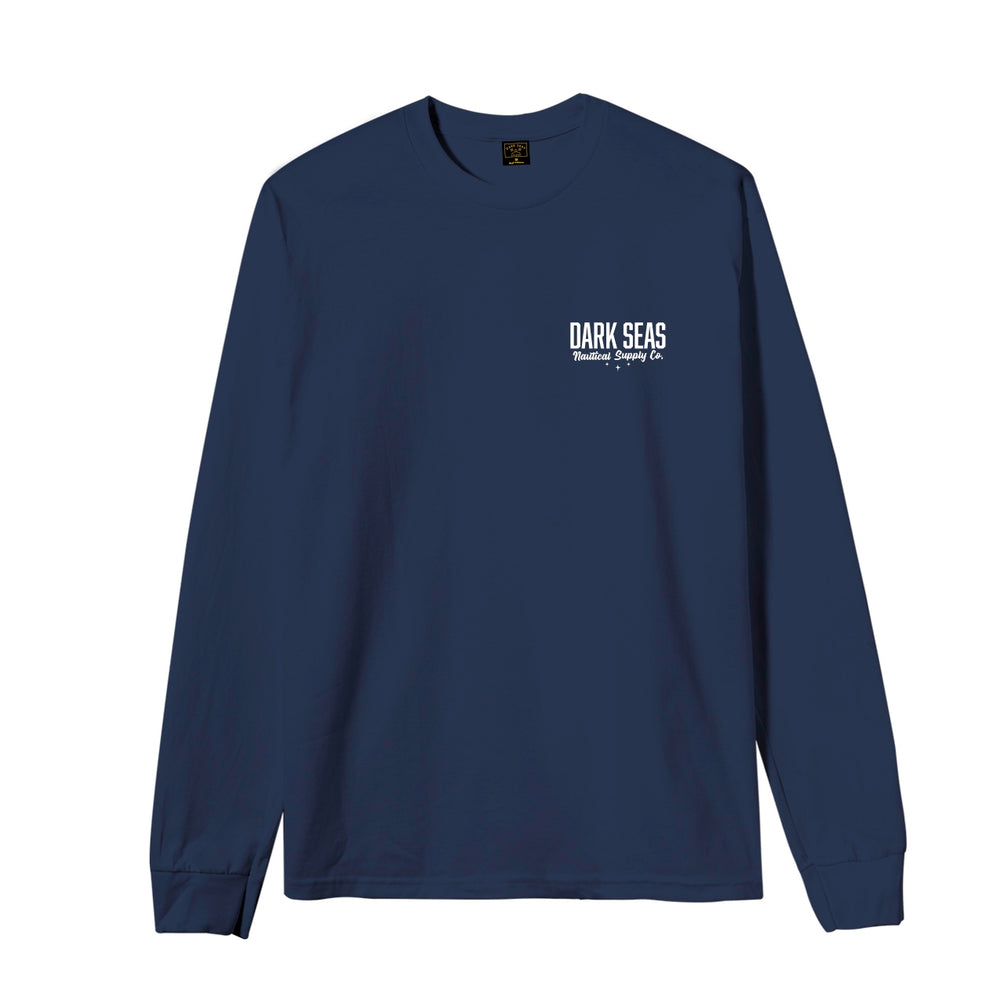 Nite Flyers LS Stock T-Shirt in Navy