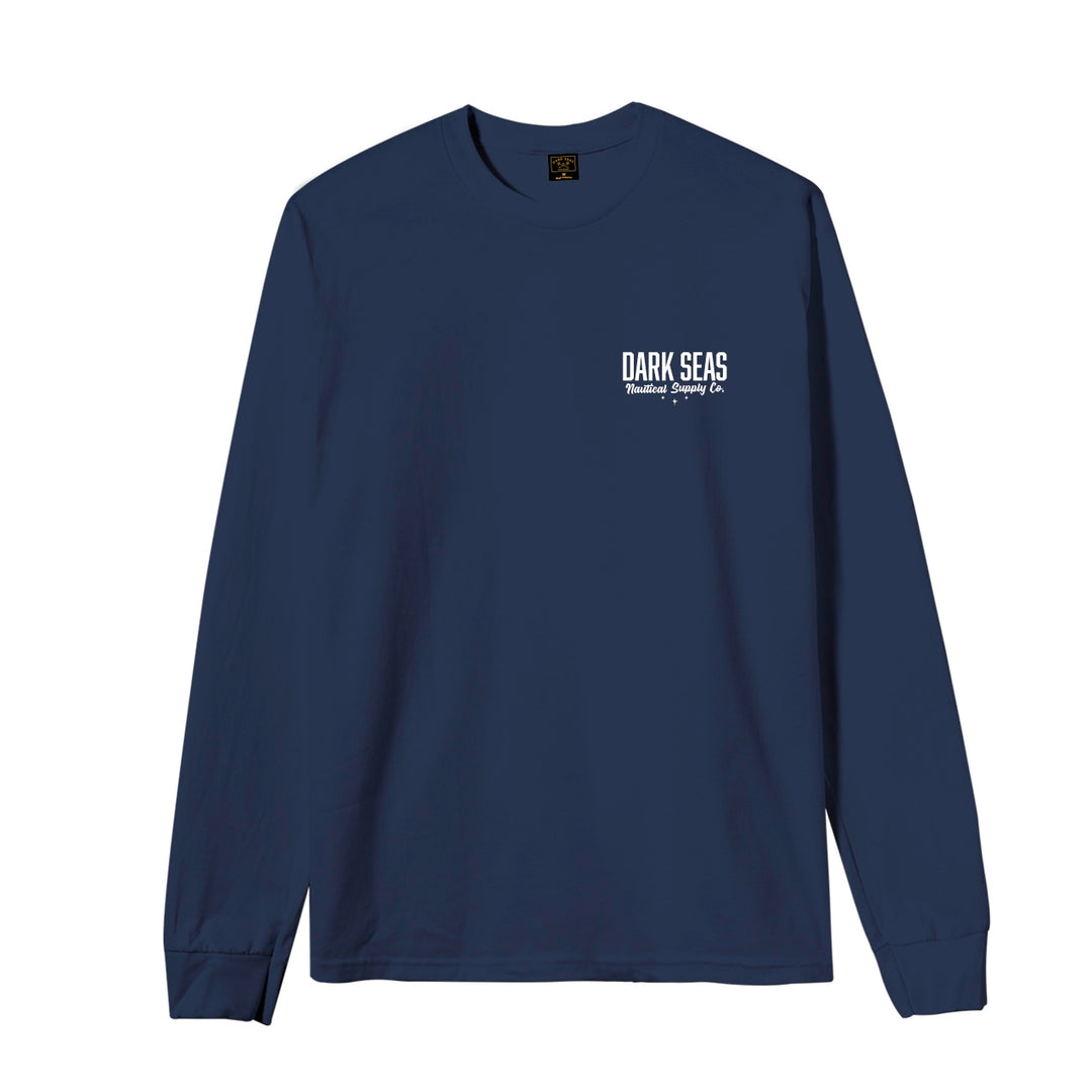 Nite Flyers LS Stock T-Shirt in Navy