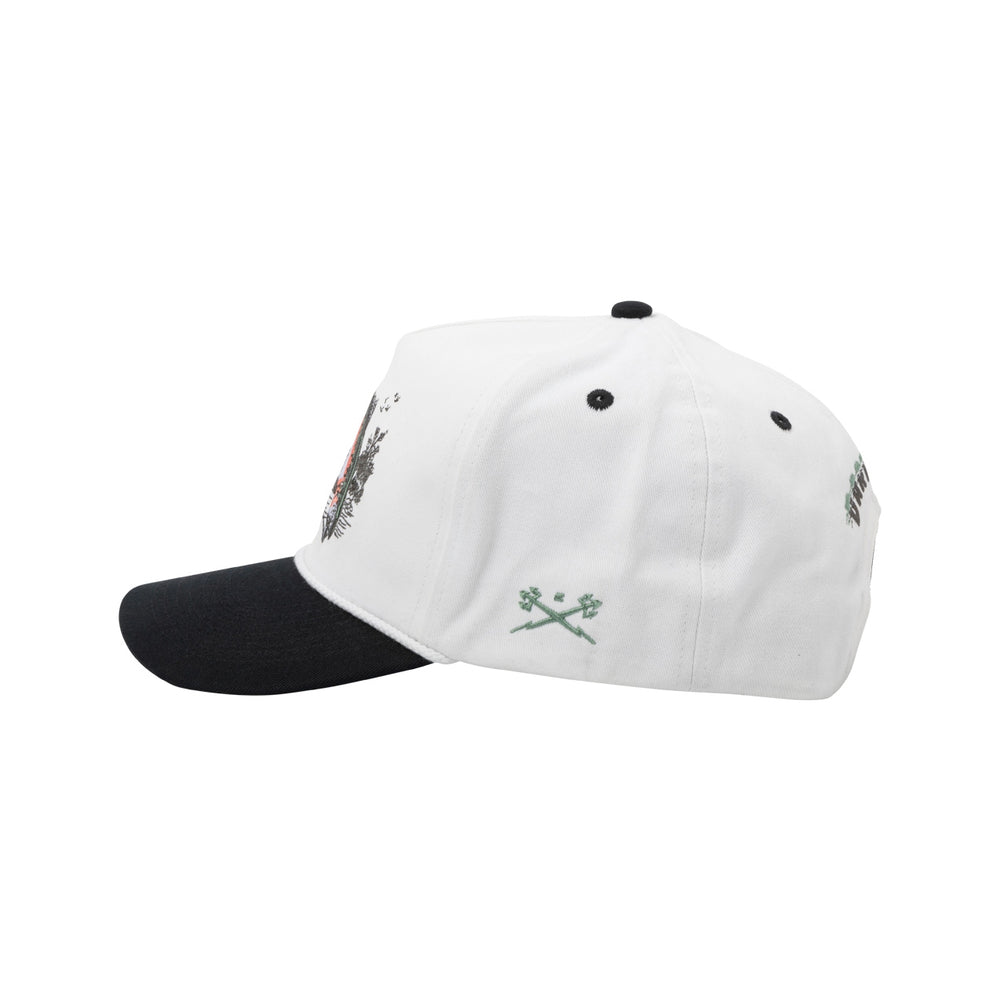 Redband Hat in Off White/ Black