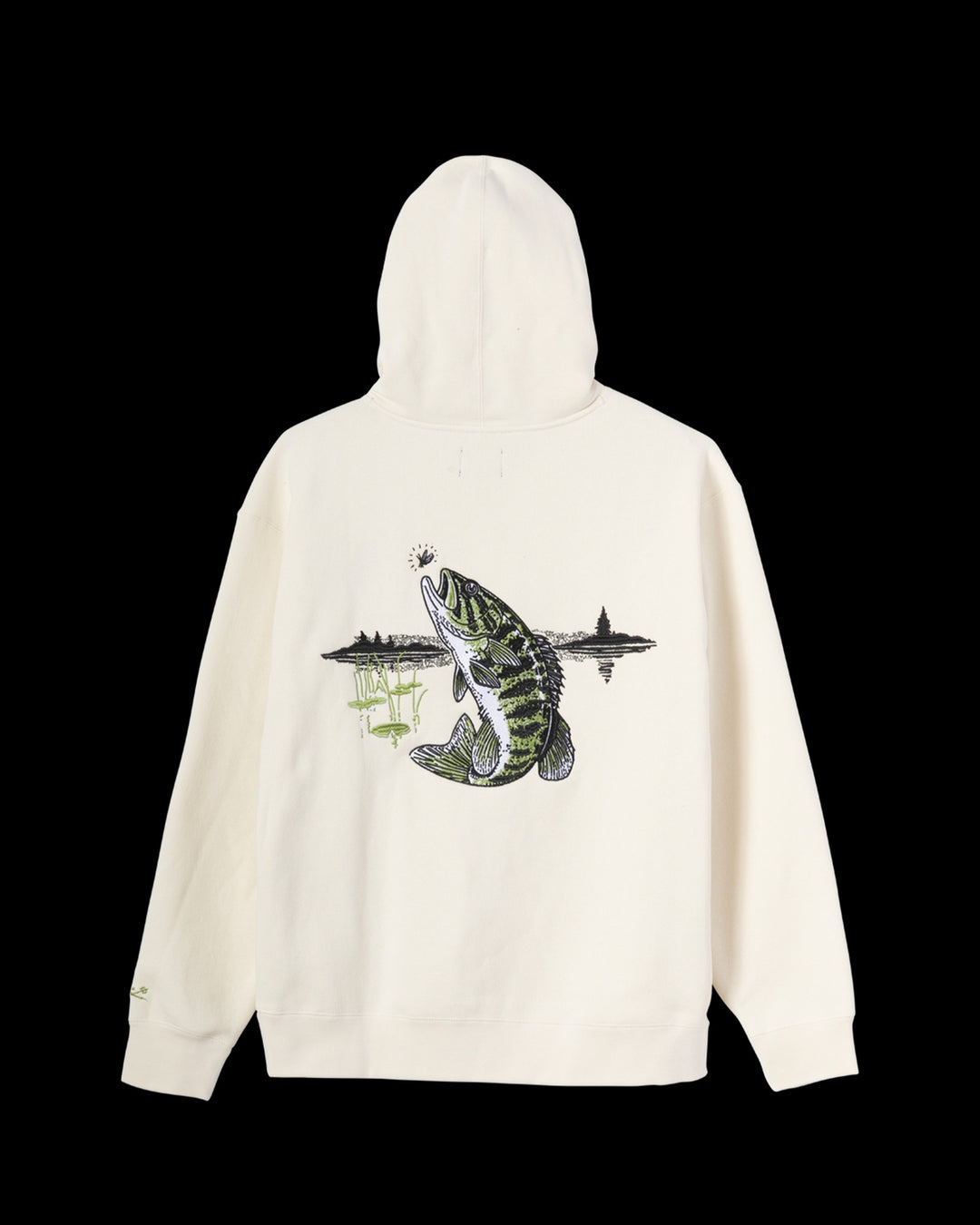 Cherrywood Fleece Pullover in Off White