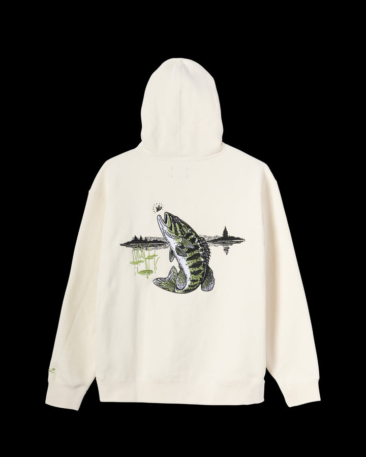 Cherrywood Fleece Pullover in Off White