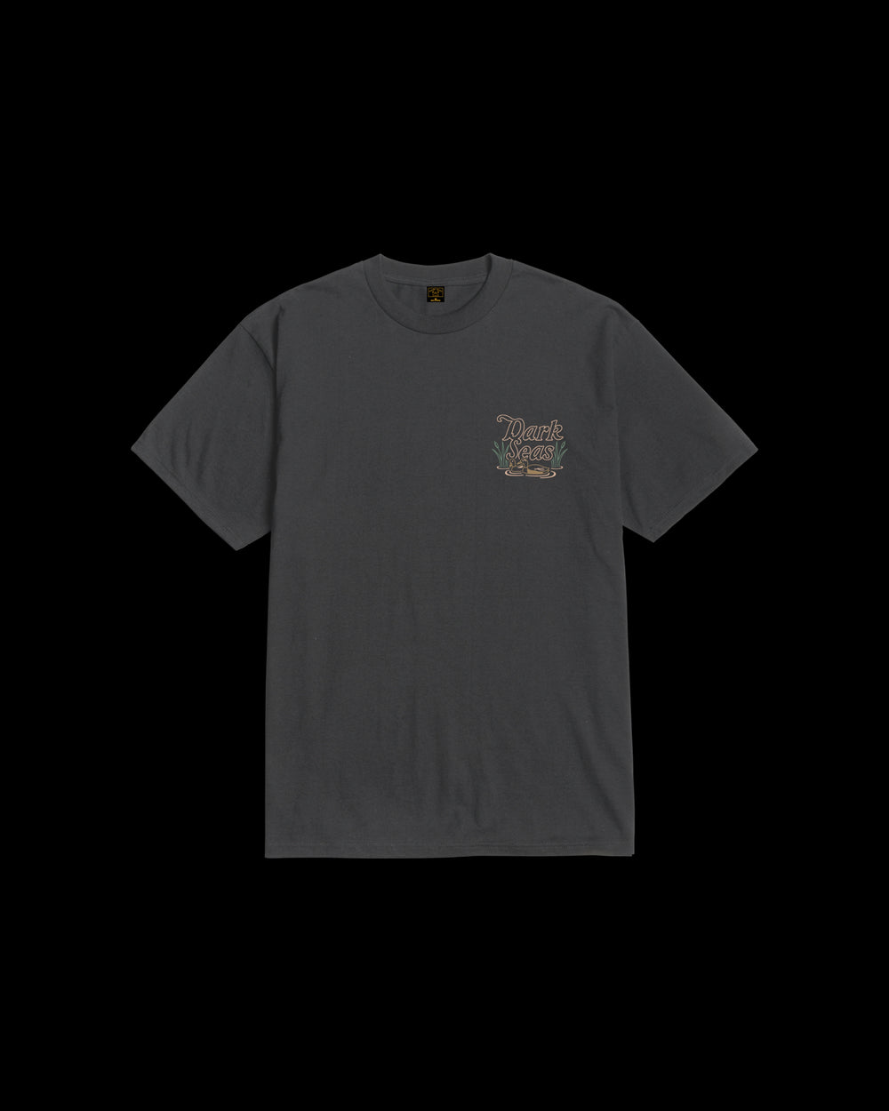 Lagoon T-shirt in Dusty Black