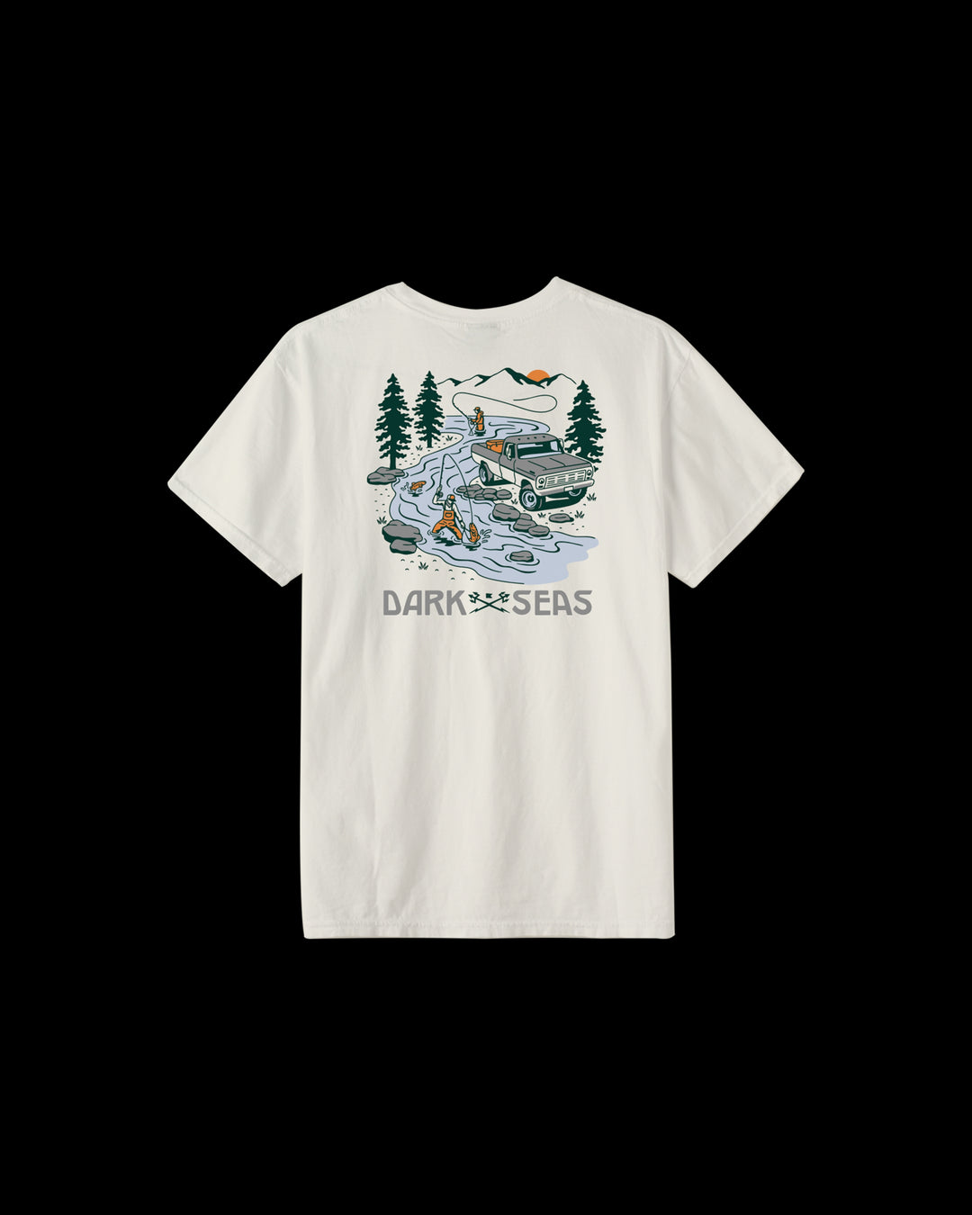 Montana T-Shirt in Anitque White
