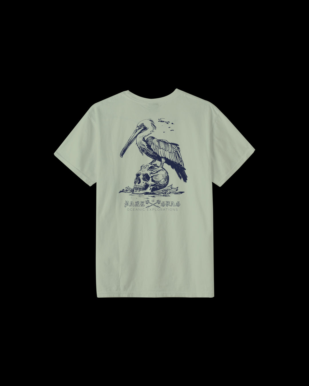 Wharf Watcher T-shirt in Fog Green