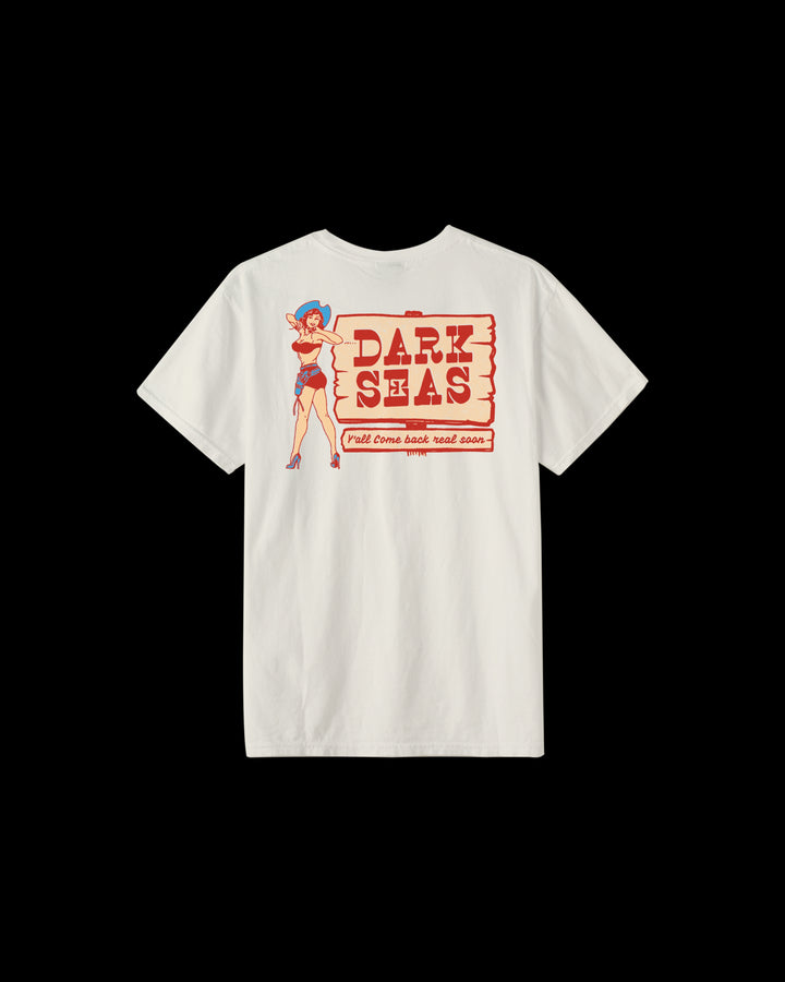 Howdy T-shirt in Antique White