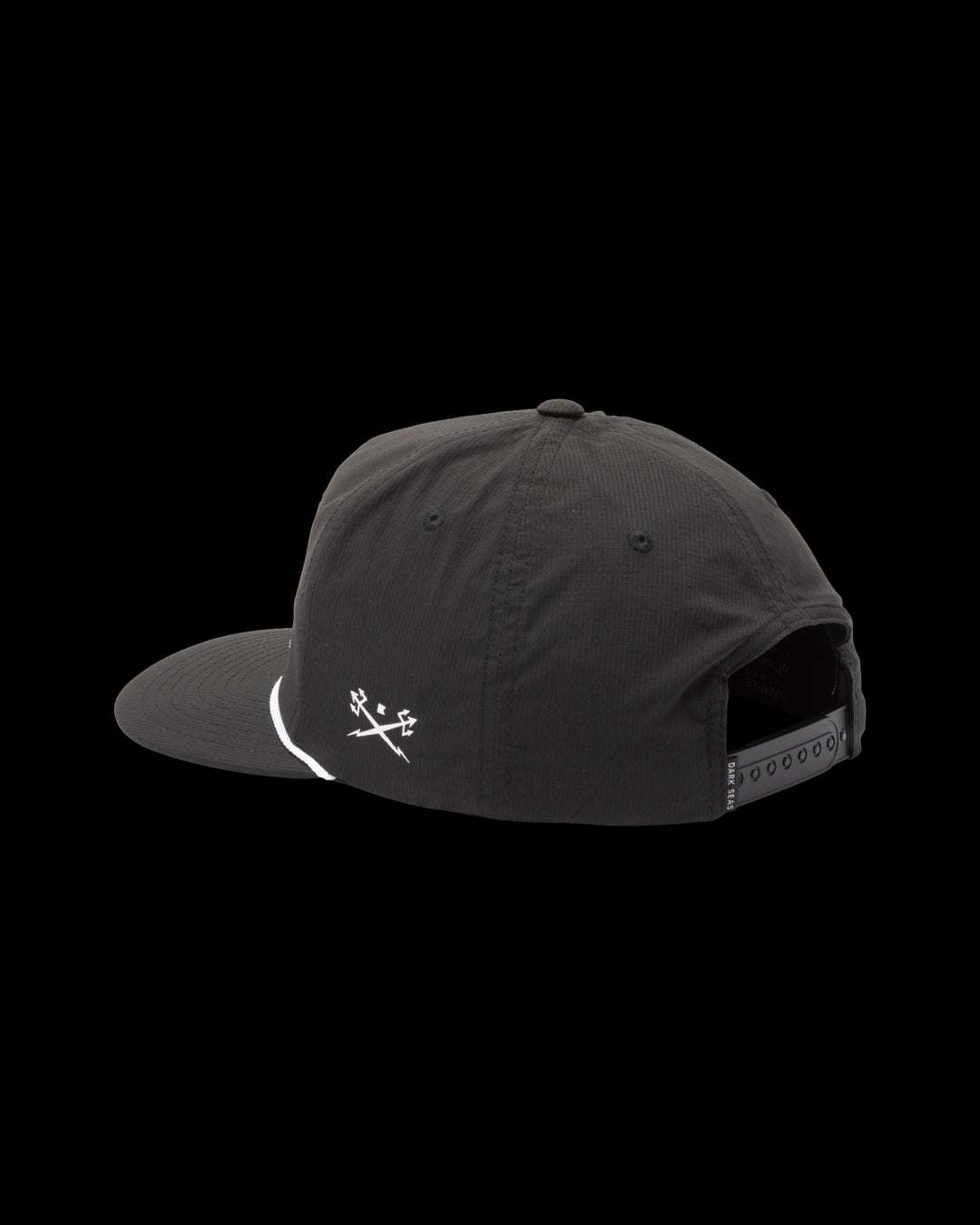 Wishin Nylon Hat in Black