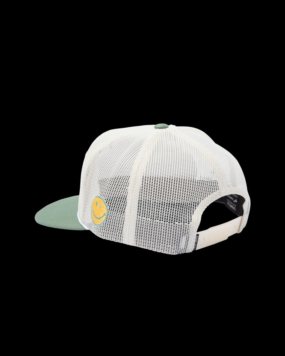 Lovers Hat in White/Green