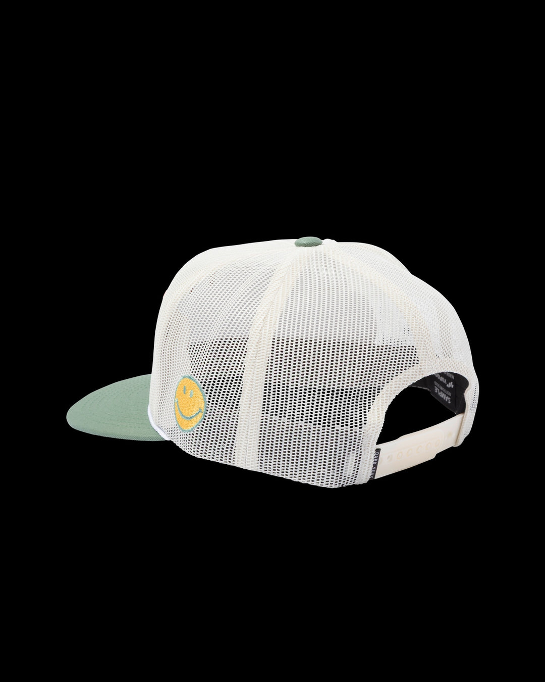 Lovers Hat in White/Green