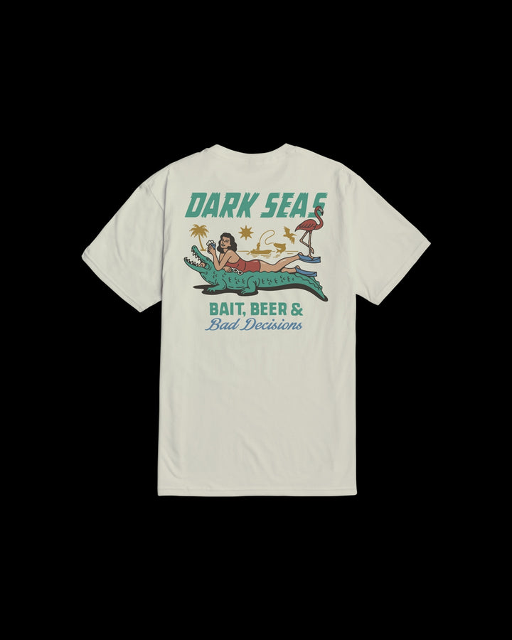 Bad Decisions Premium Tee in Cream