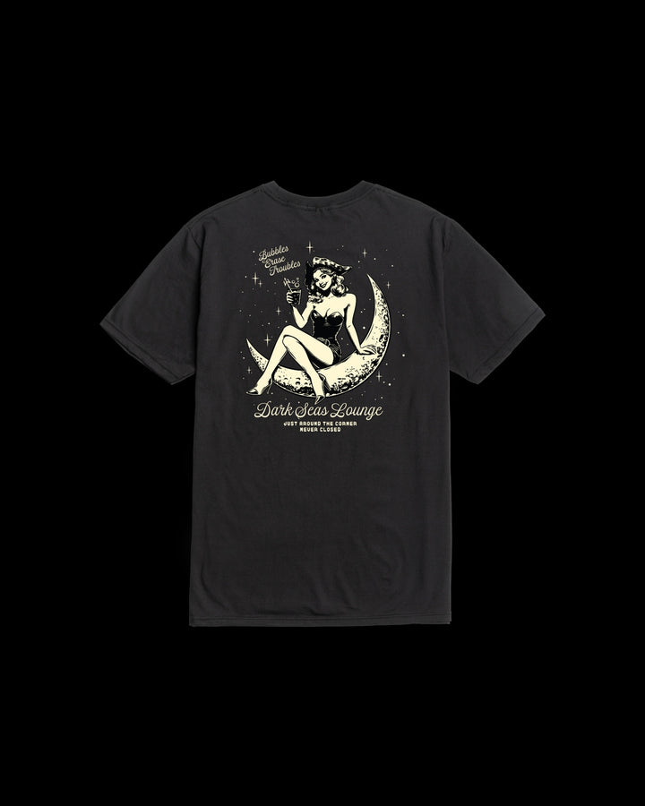 Moon Maiden Premium Tee in Black