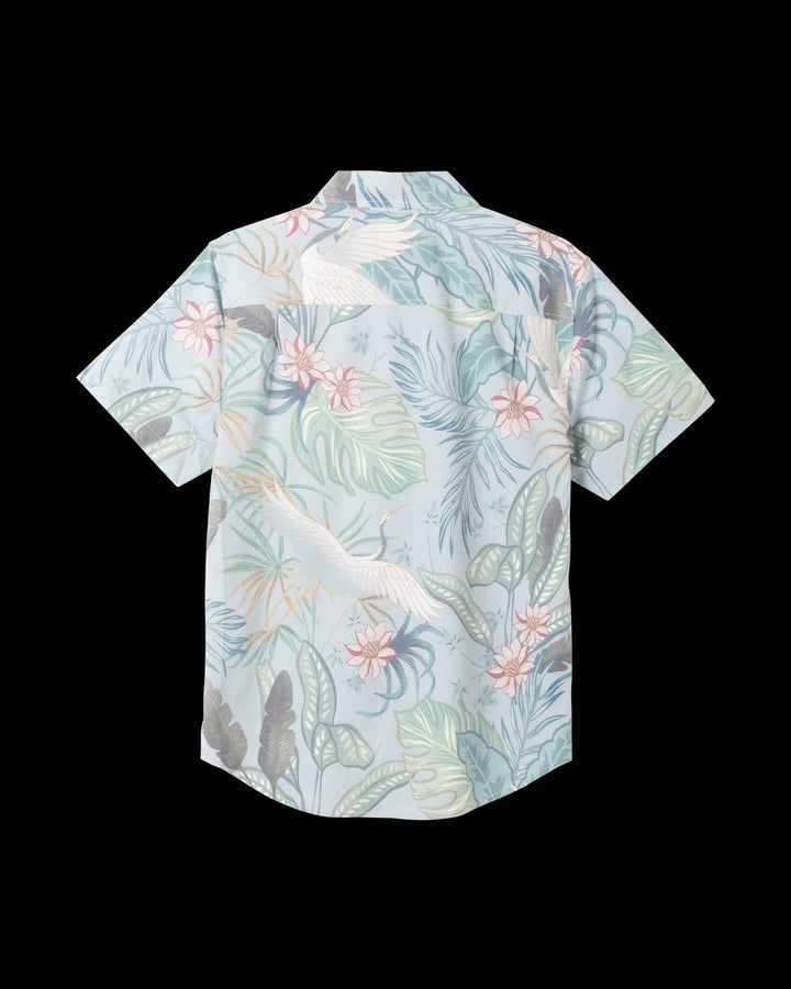 Terra Vista Woven Short Sleeve in Light Blue