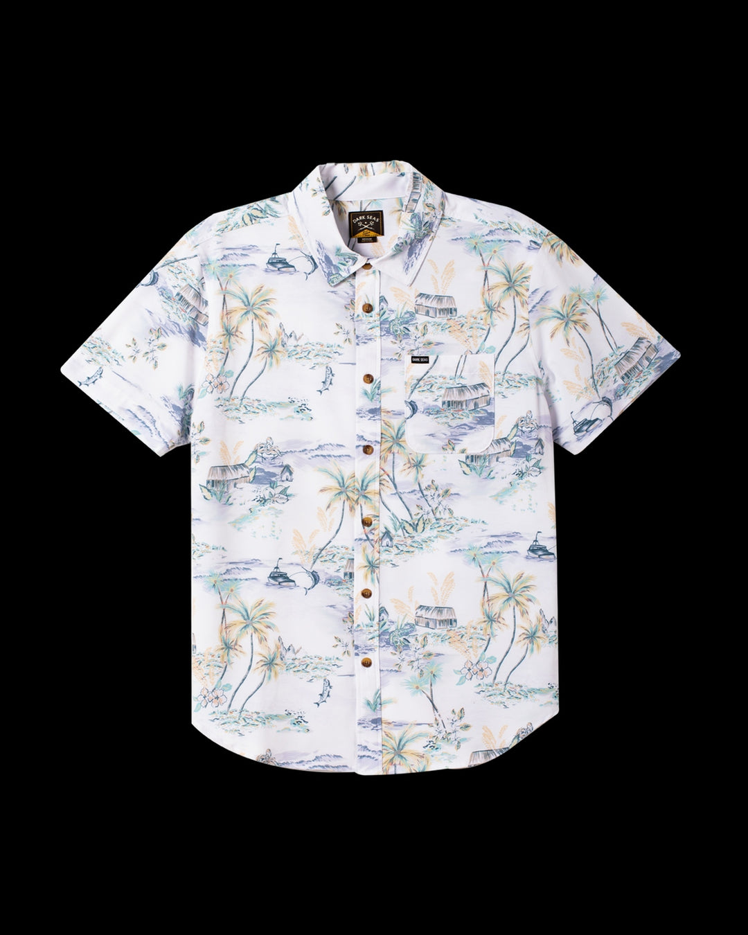 Eldora Woven Short Sleeve in White