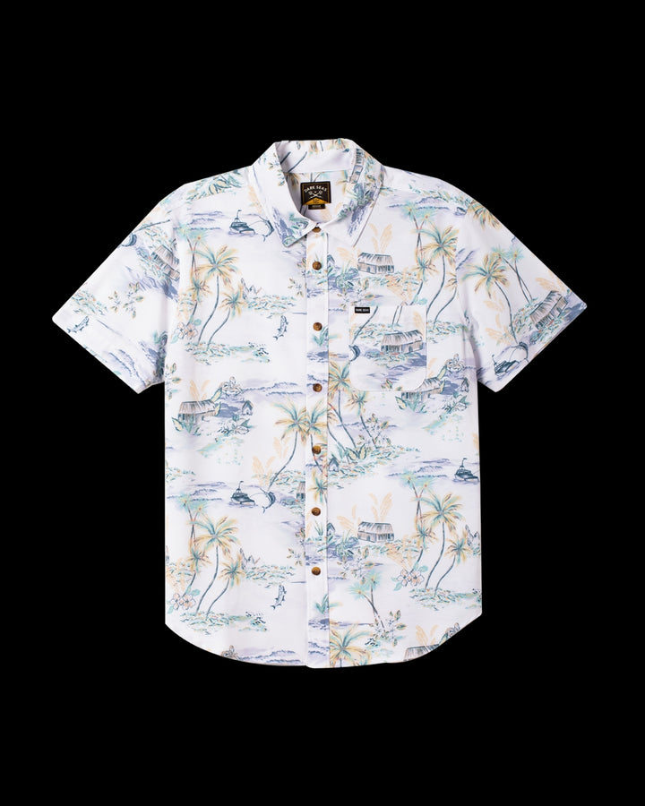 Eldora Woven Short Sleeve in White