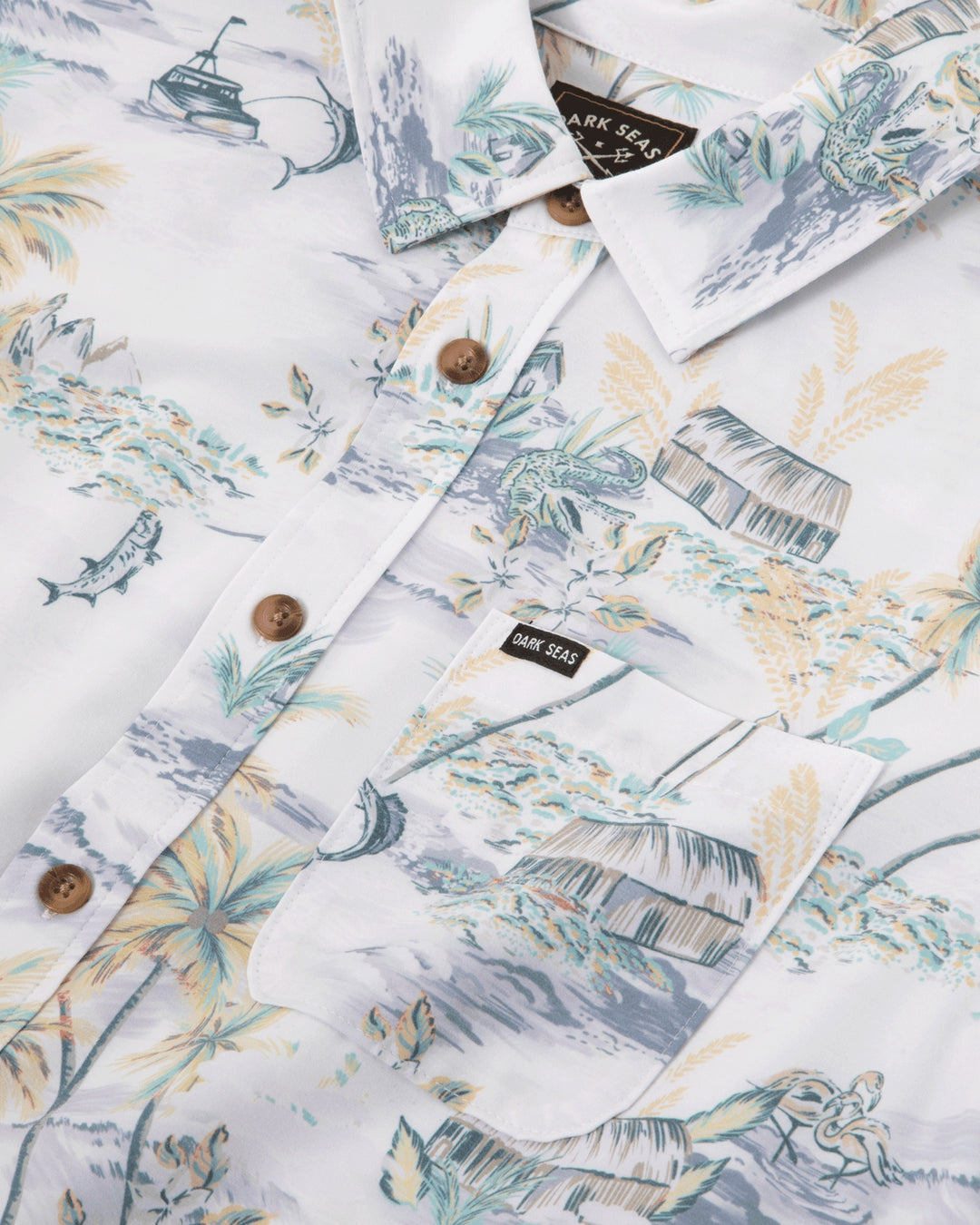 Eldora Woven Short Sleeve in White
