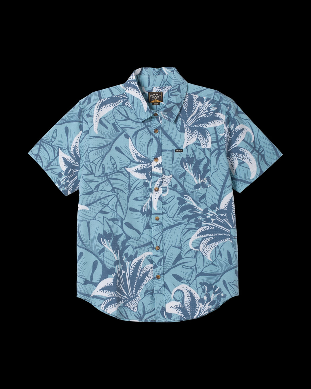 Webster Woven Short Sleeve in Blue