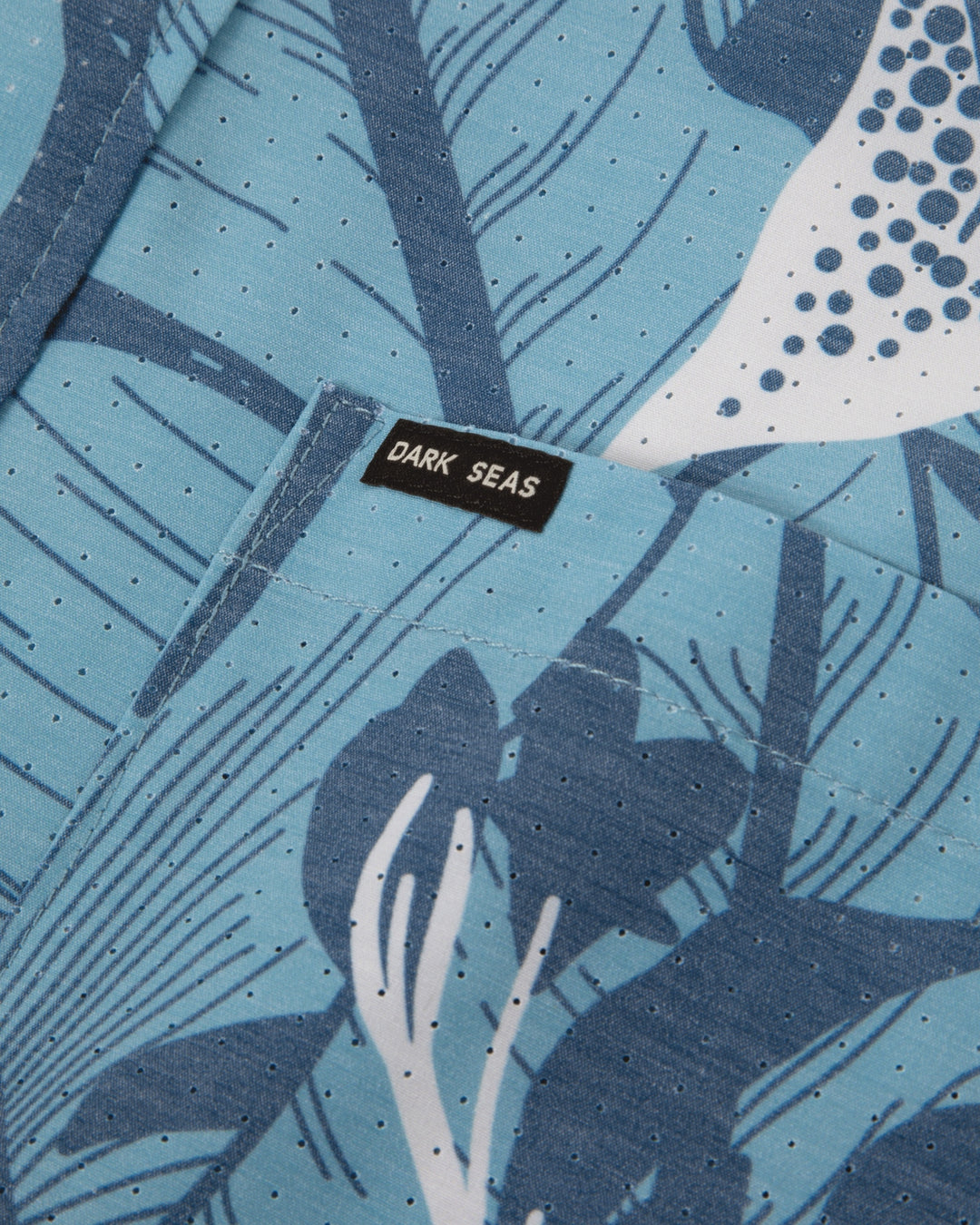 Webster Woven Short Sleeve in Blue