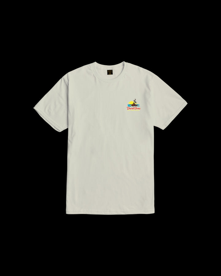 East Coast Water Decal Tee in Cream
