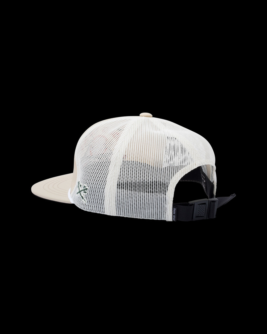 Gator Hat in Khaki/White