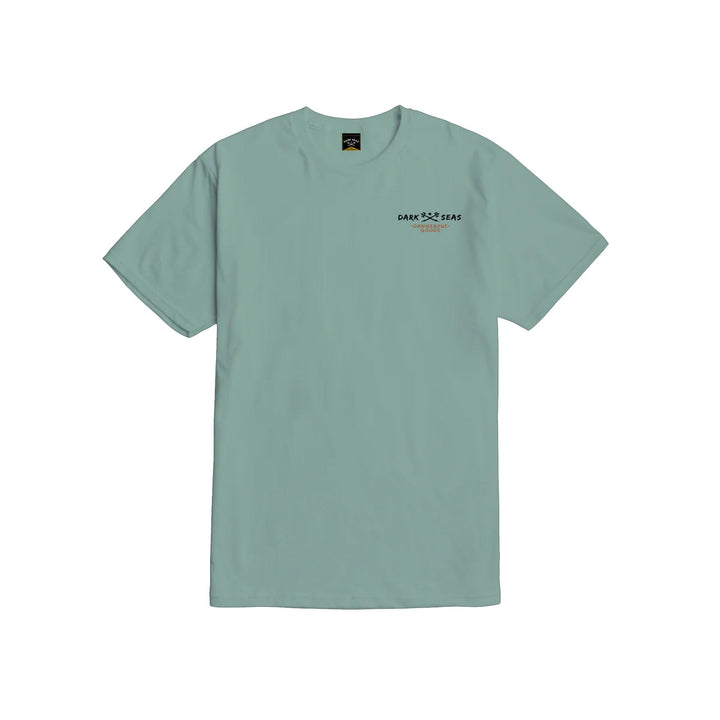 Bite First T-shirt in Dusty Blue