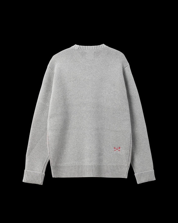 Montauk Sweater in Heather Grey