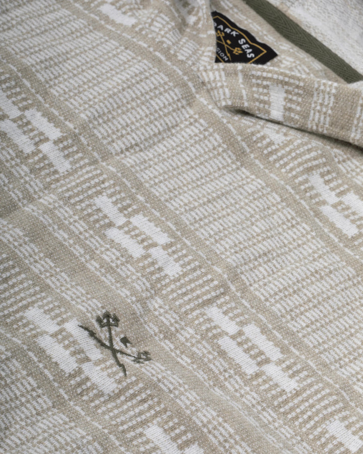 Ginther Knit in Moss/White